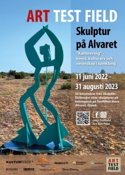 ART TEST FIELD - en vidsträckt utställning på Alvaret, Öland 2022-2023