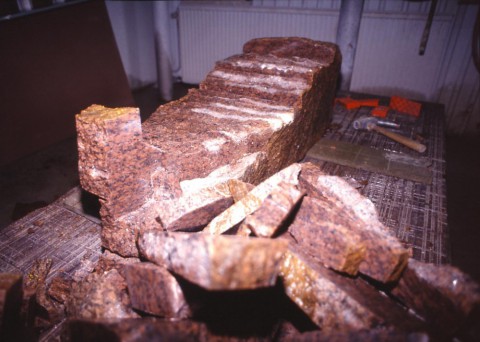 Fjällfors (del 1 av skulpturgruppen Livsvatten)