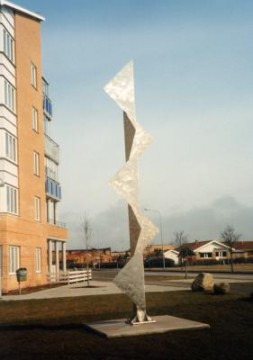 Skulptur Optiskt koncept